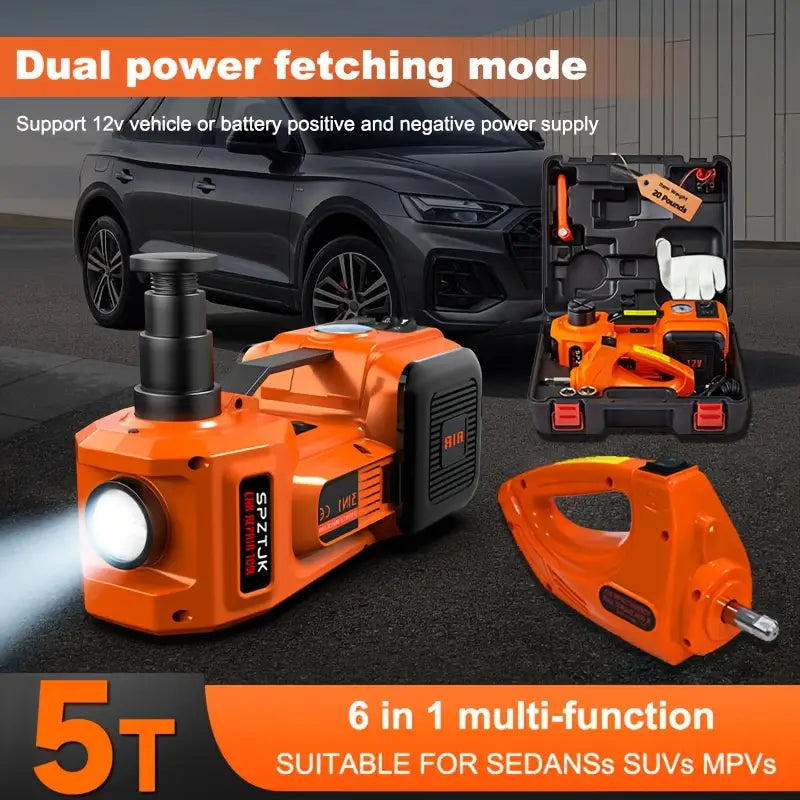 Electric Car Jack Kit