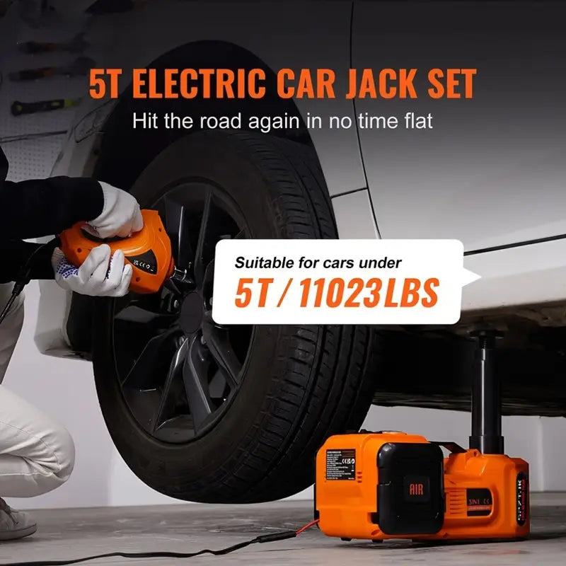 Battery Powered Electric Car Jack Kit