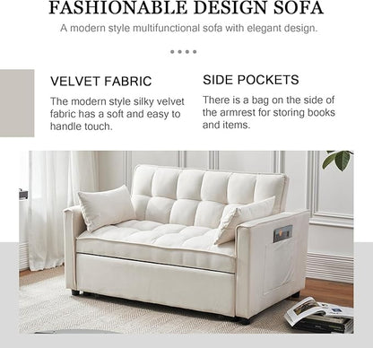 3-in-1 Convertible Sofa Bed