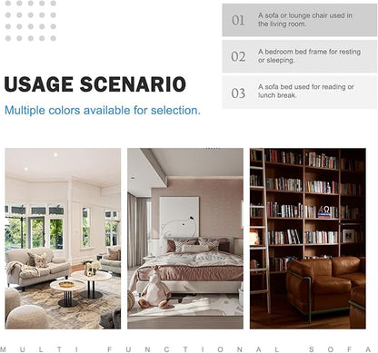 3-in-1 Convertible Sofa Bed