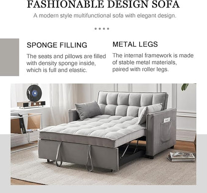3-in-1 Convertible Sofa Bed
