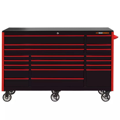InfinityTool 990 – 20-Drawer Tool Cart with Top Cabinet & 990 Tools Included