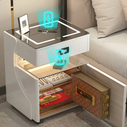 Smart NightStand with Built-in Safe Box