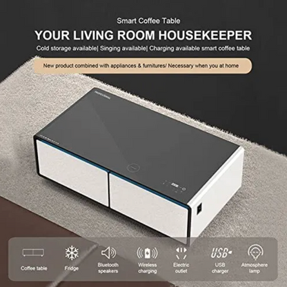 ALL-IN-ONE SMART COFFEE TABLE