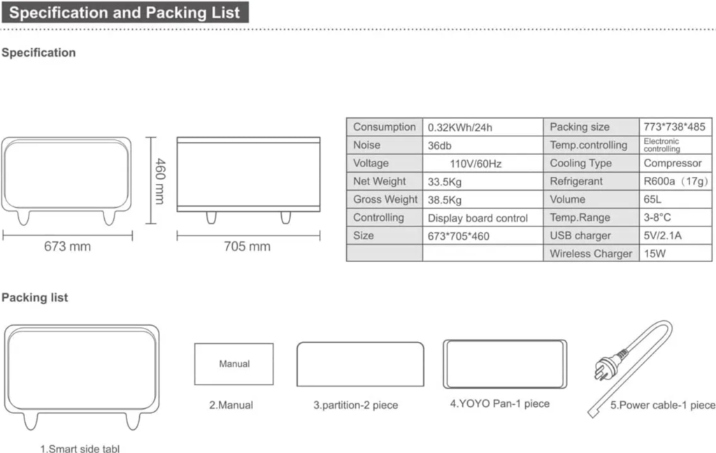 ALL-IN-ONE SMART COFFEE TABLE