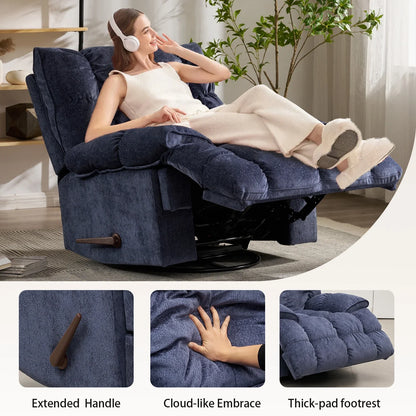 KingSize Rocker Recliner Chair